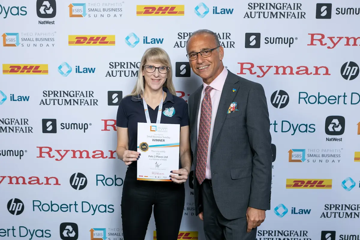 Claire Harris, founder of Pets 2 Places Pet Transport Products